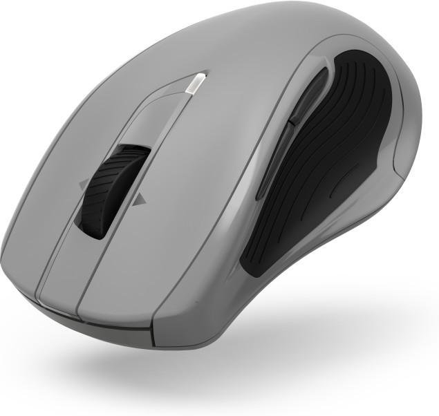 7-Tasten-Laserfunkmaus "MW-800 V2", Hellgrau (00173013)