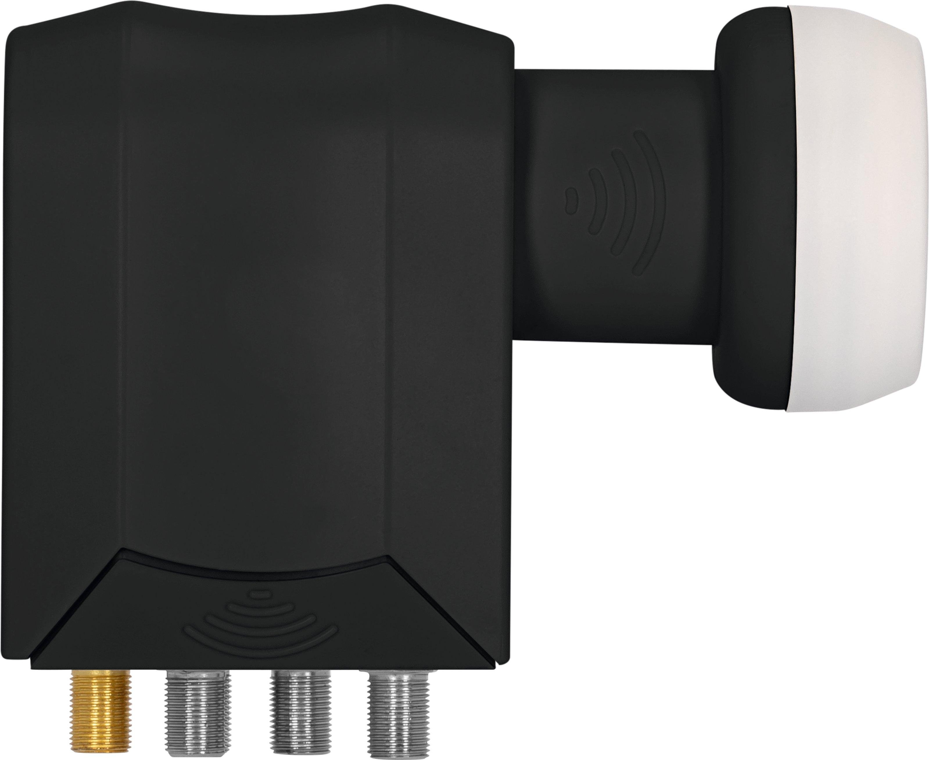 Universal-SCR 4+4 LNB schwarz Quattro LNB