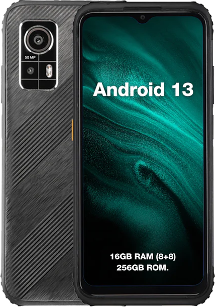 H6 256 GB Schwarz Smartphone