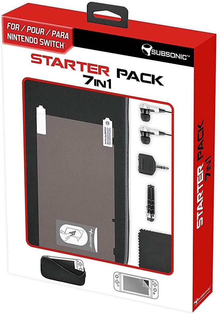 Zubehör Pack 7 in 1 für Nintendo Switch