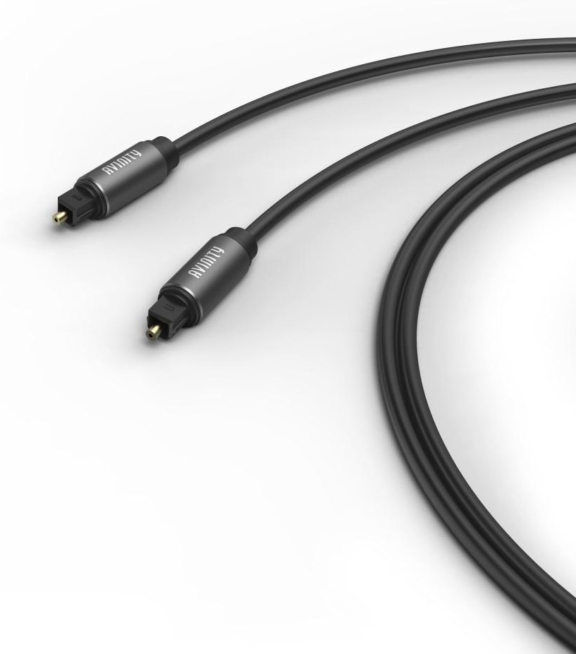 Audio-Lichtleiter-Kabel, ODT-Stecker (Toslink), Metall, 2,0 m (00107597)