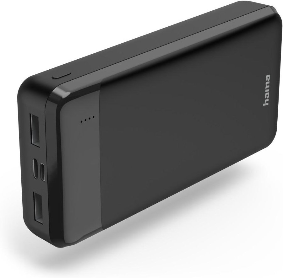 Power Pack "Eco Power 20", 20000mAh, Ausgänge: 1x USB-C, 2x USB-A, Schwarz (00187286)