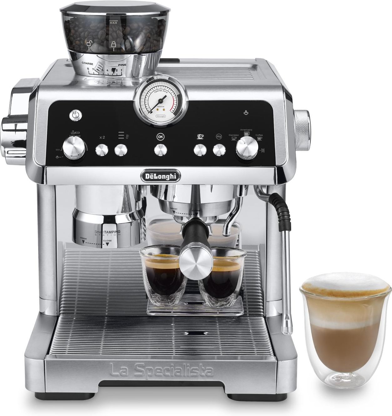 La Specialista Prestigio EC 9355 metall (EC9355.M) Siebträger-Espressomaschine