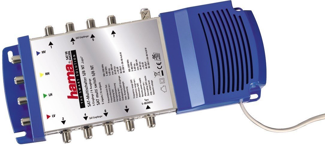 SAT-Multischalter "Lypsi SE", 5/8 NT (00044306)