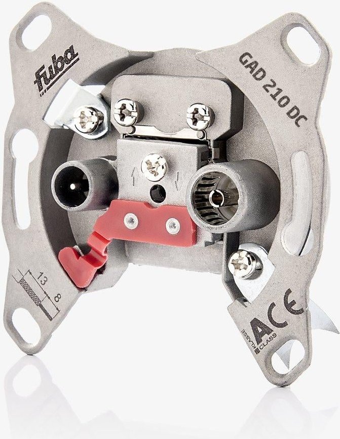 GAD 210 DC, 2-Loch Universal Durchgangsdose