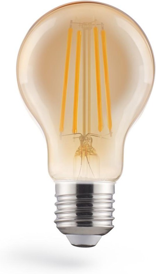 LED -Filament, E27, 600lm 8W, Vintage-Lampe Glühlampe, dimmbar, Warmweiß (00112913)
