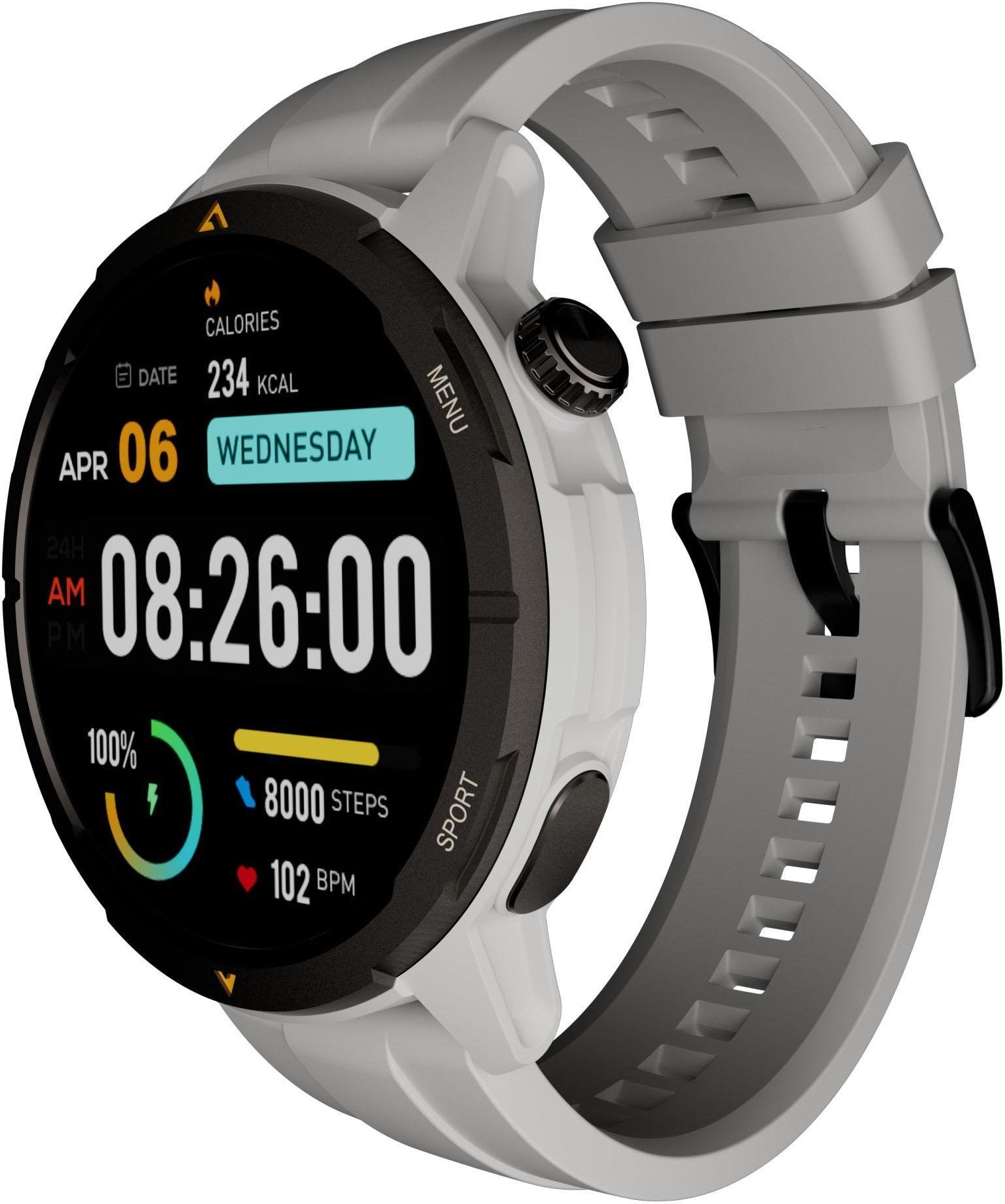 Legion White-Gray Smartwatch