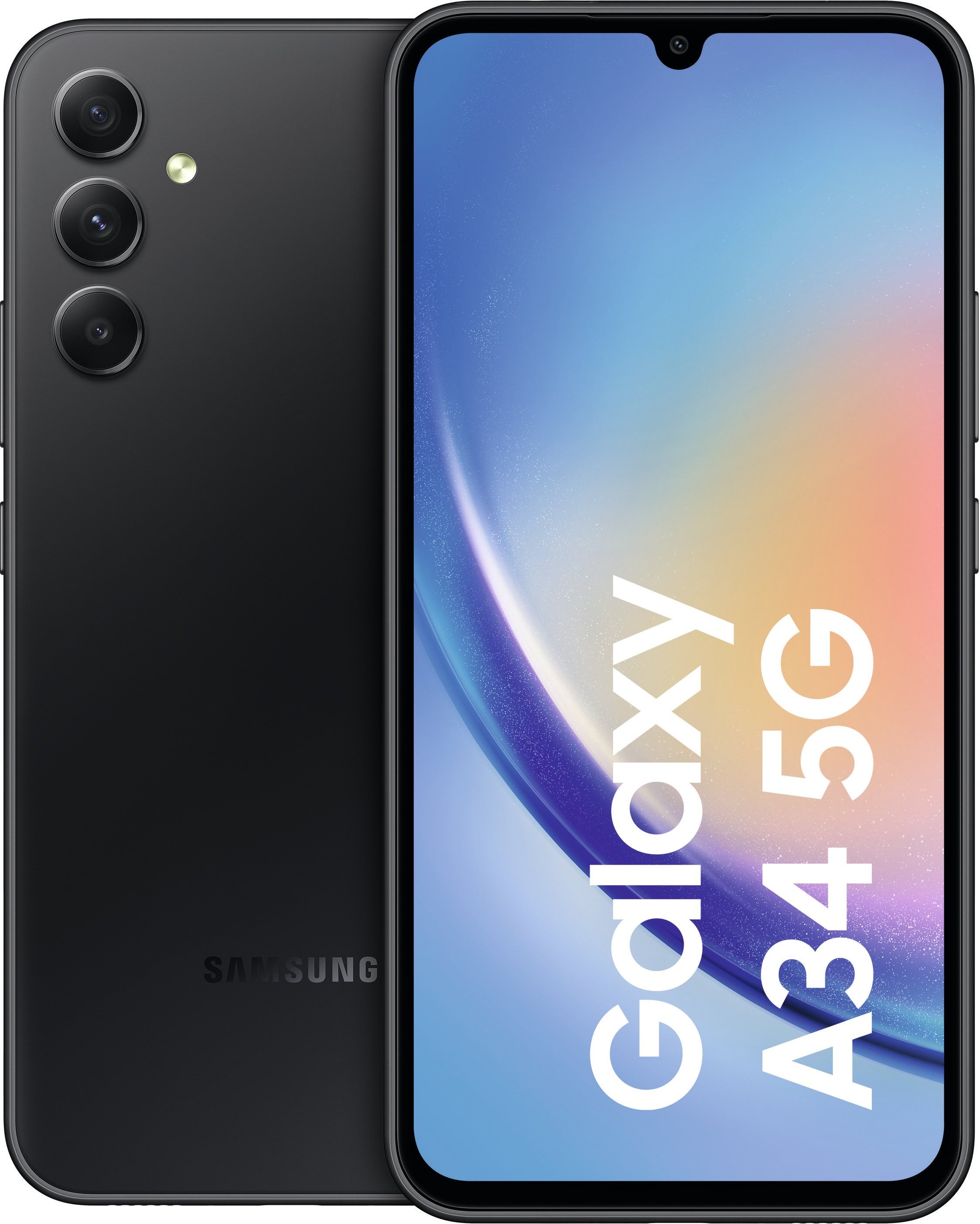 Thumbnail - Galaxy A34 5G 128 GB Awesome Graphite Smartphone