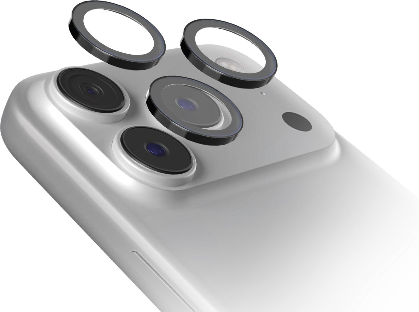 Einzelschutzgläser für die Kamera, Schwarz Schutzglas