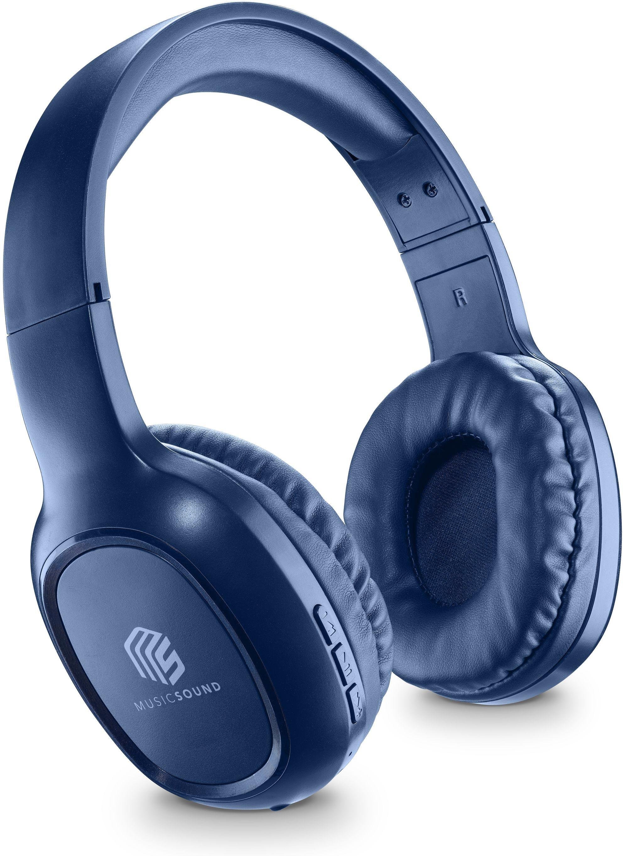 Music & Sound Bluetooth Headphone BASIC Blue (60615) Over-Ear Kopfhörer