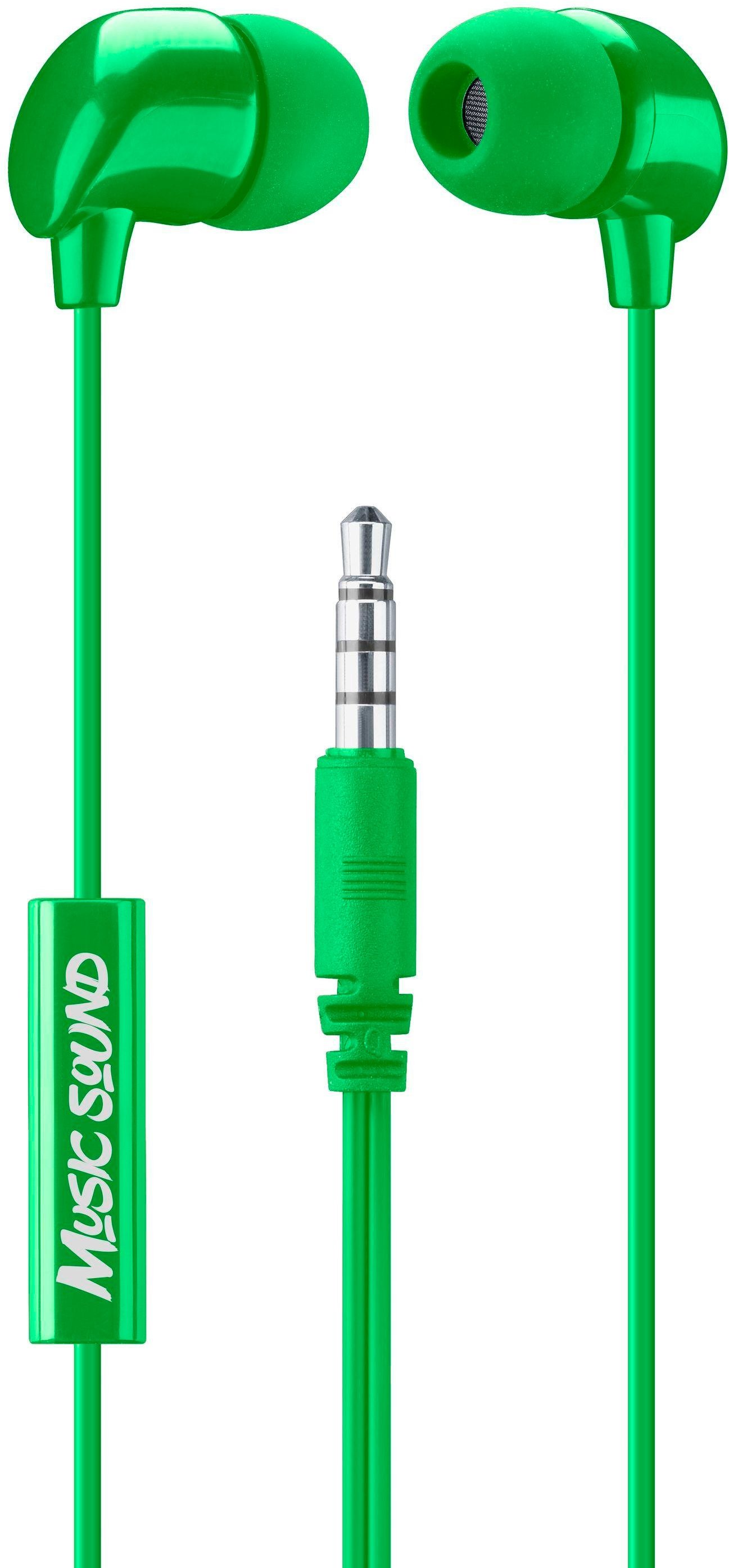 Music & Sound IN-EAR Earphones Green (60749)