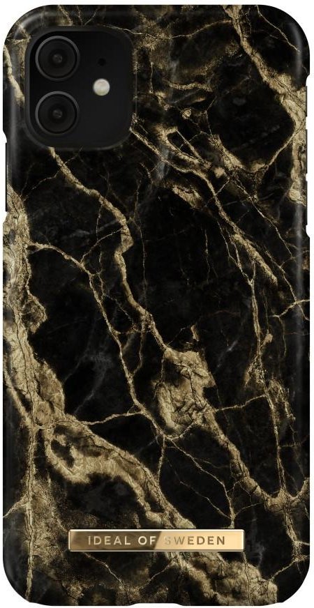Cover "Fashion Case" für Apple iPhone 11/XR, Golden Smoke Marble (00216603) Handyhülle