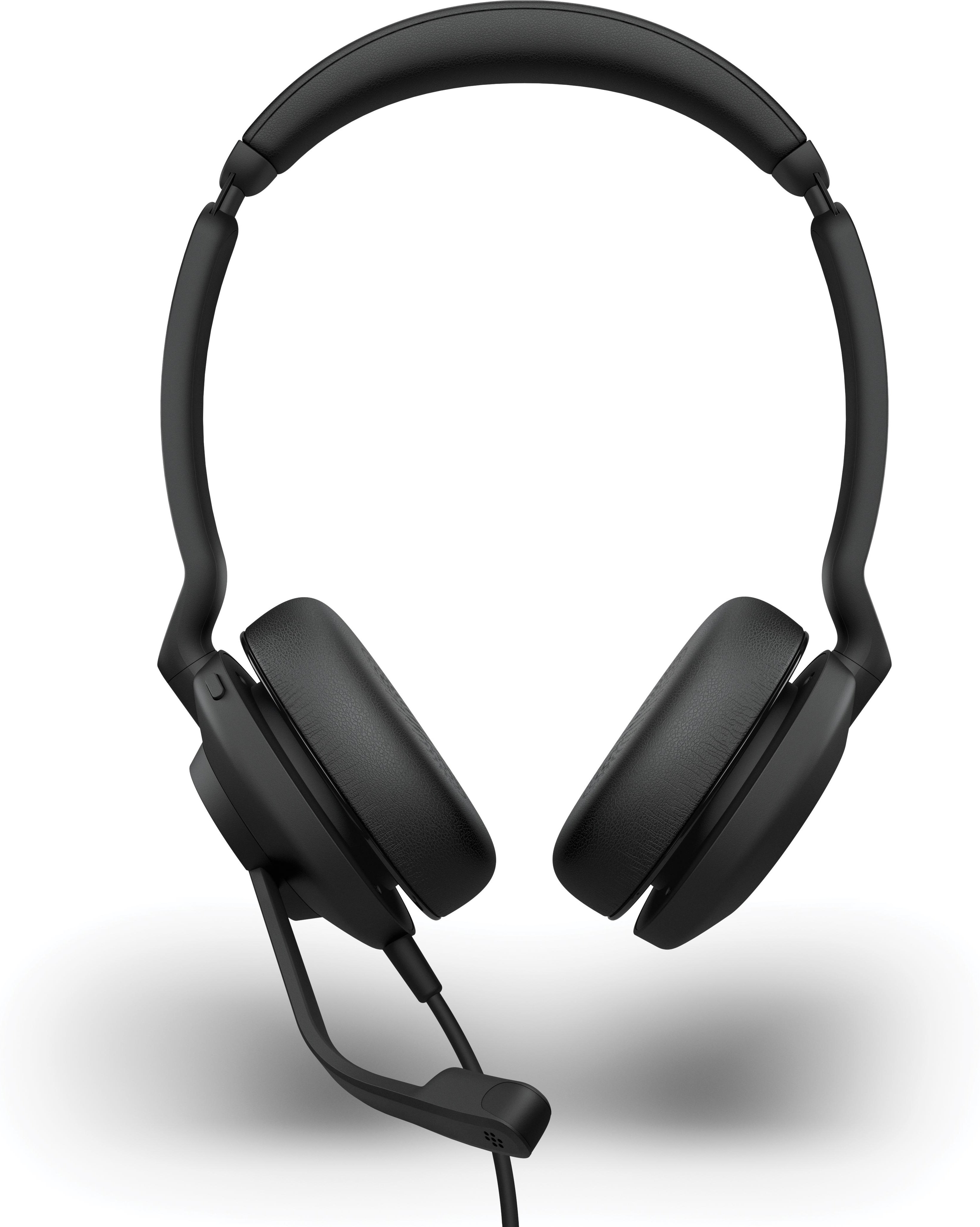 Thumbnail - Connect 4h, professionelles On-ear Headset mit Geräuschisolierung, schwarz (217458)