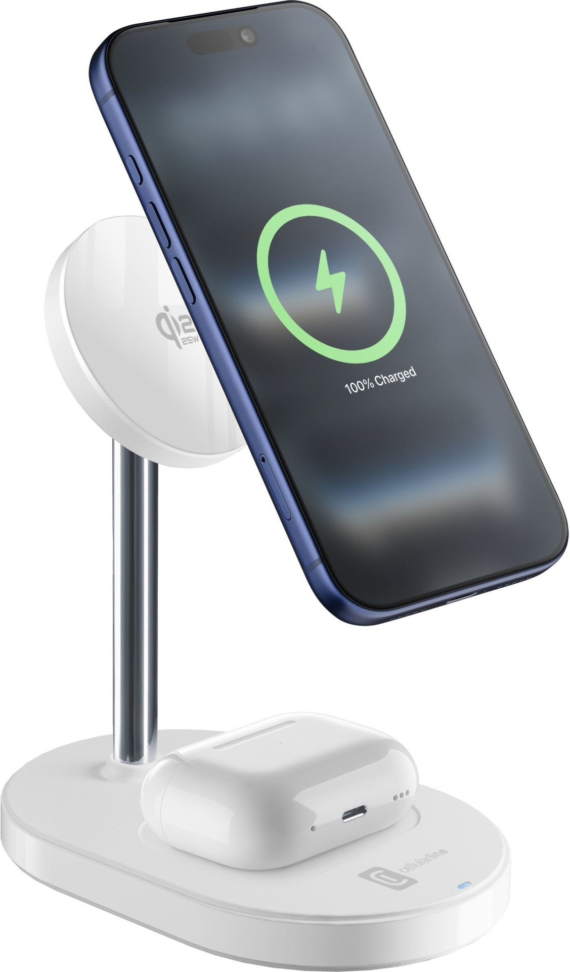 MagSafe MAG DUO 2in1 Qi2 Wireless Charger White (61399)