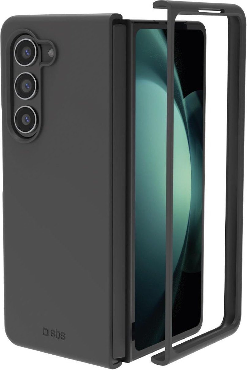 Silikon-Cover mit Innenseite aus Mikrofaser für Samsung Z Flip 6, Schwarz