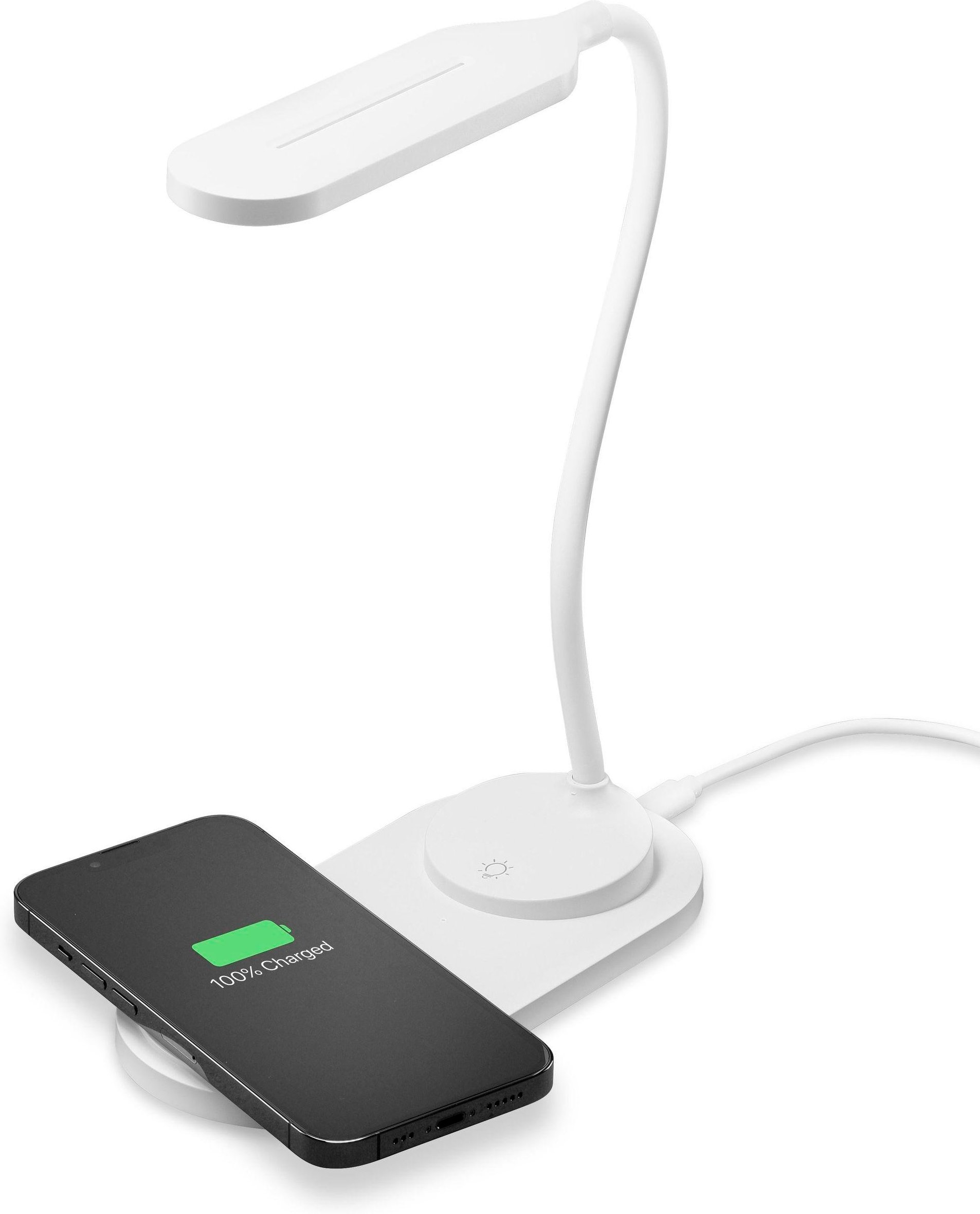 Wireless Charging Lamp Lume White (60955)