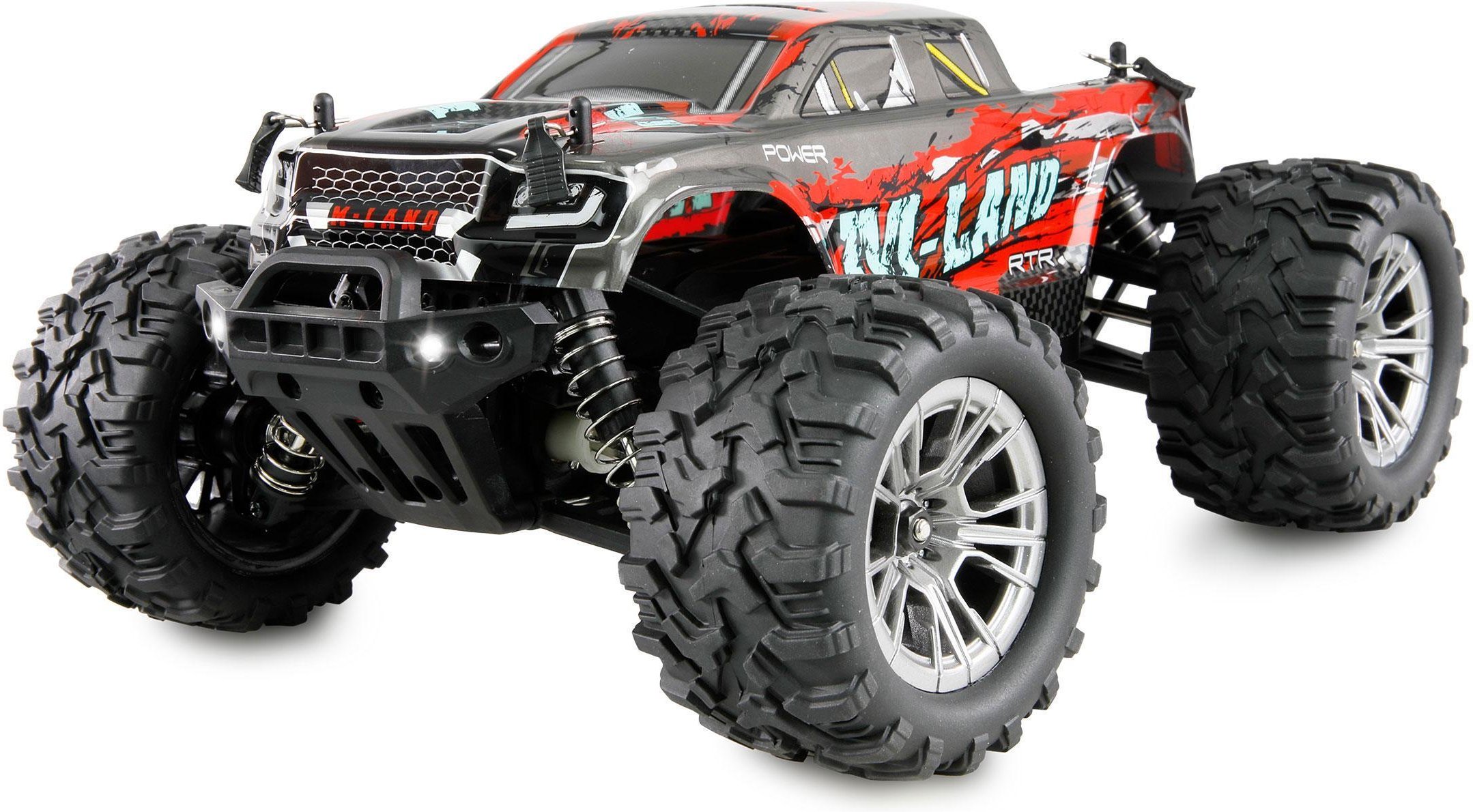 M-Land Monstertruck 48km/h rot Ferngesteuertes Auto