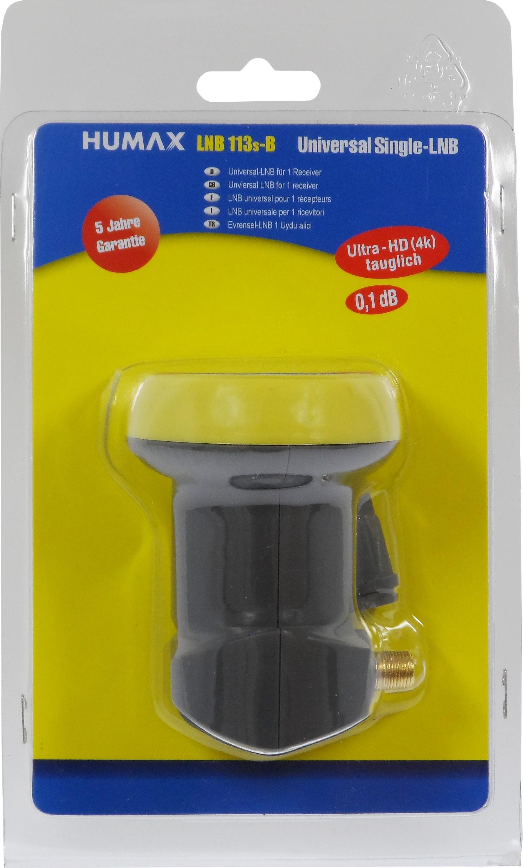 LNB 113s B-Gold Single Universal LNB