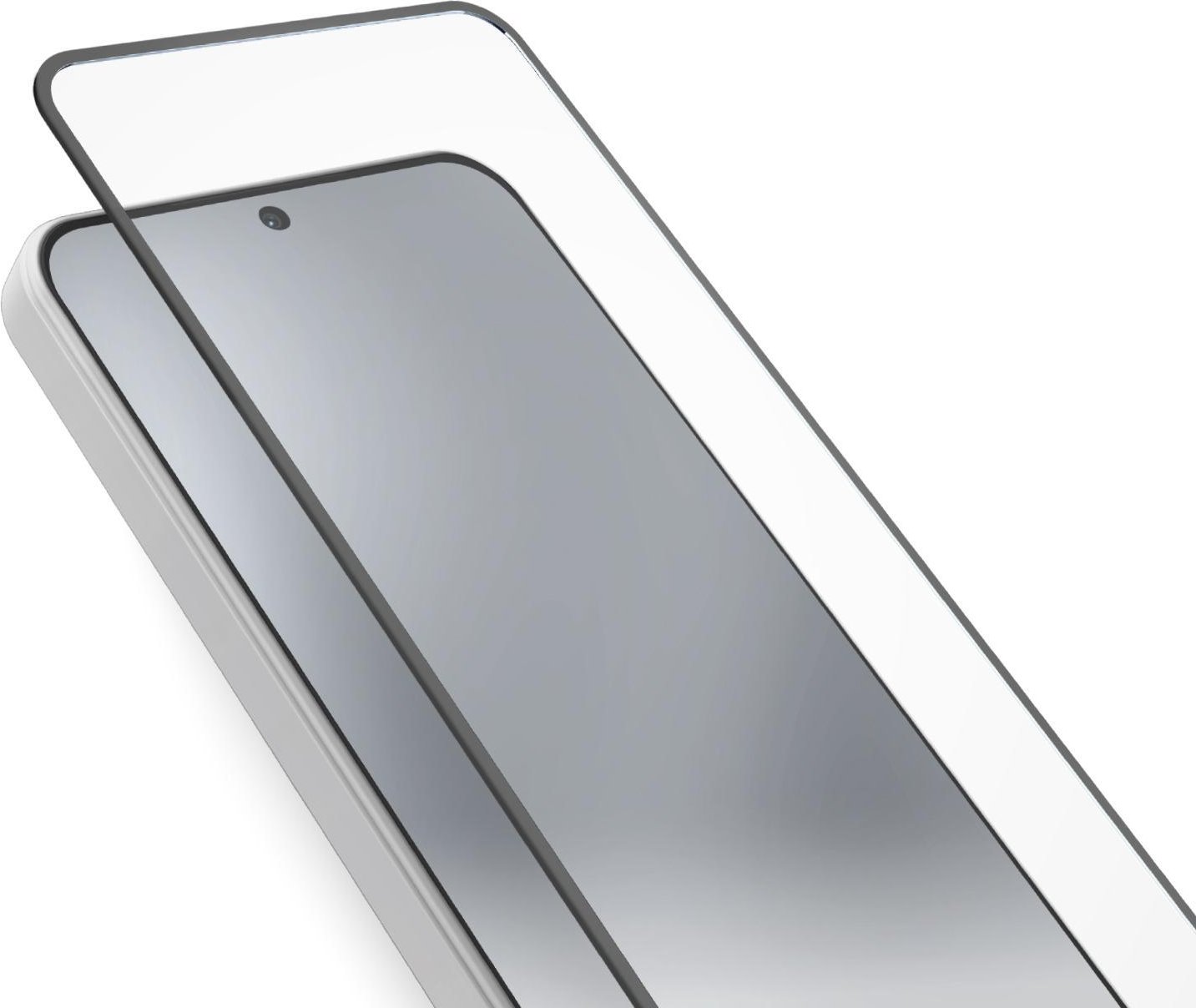 Glas Displayschutz Full Cover für Xiaomi Redmi Note 14 4G, Schwarz