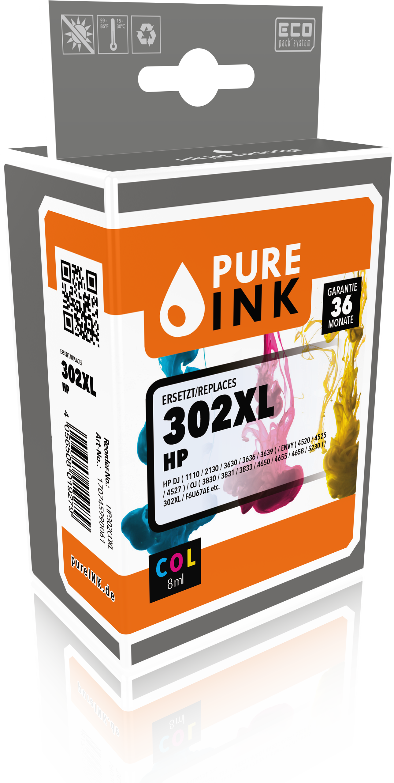 HP 302XL Druckerpatrone