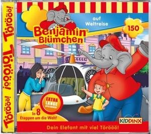 CD Benjamin Blümchen - Folge 150; auf Weltreise