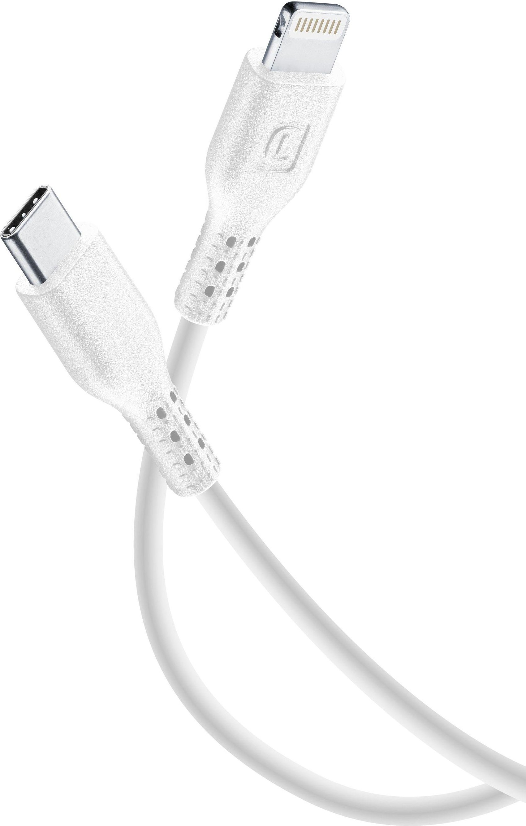 Datenkabel Lightning C94 auf USB-Type-C™, weiß 2m (60182)
