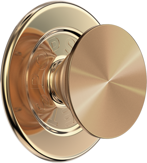 PopGrip MagSafe Radial Gold Aluminum inkl. zusätzlichem Magnetring