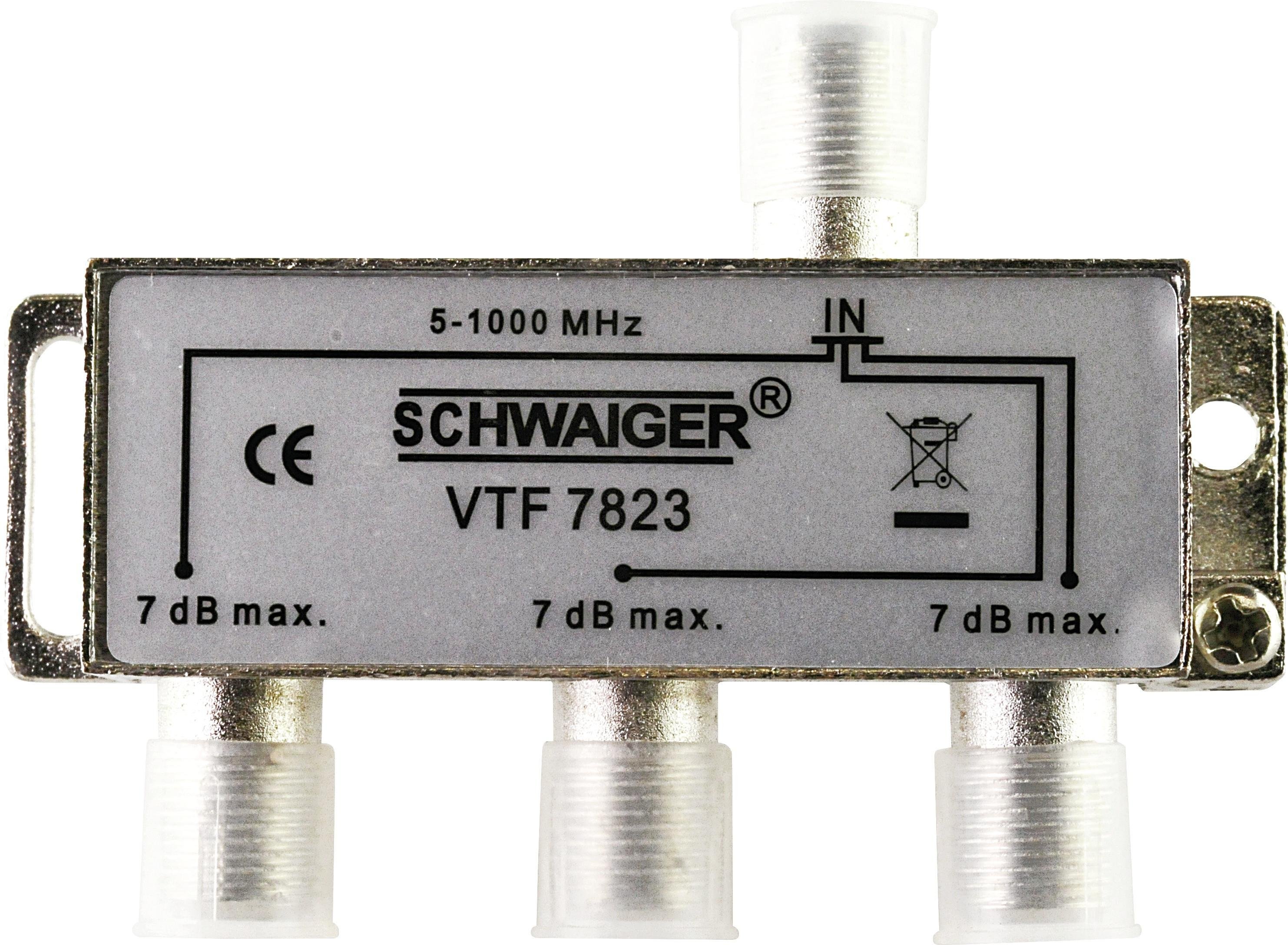 VTF7823531 FC 3-fach 7dB Verteiler