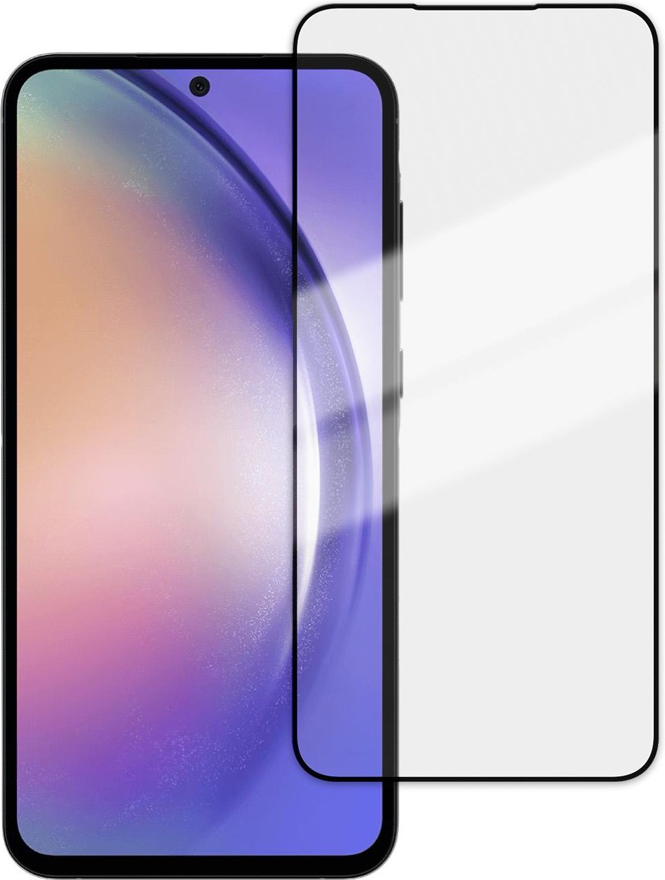 Full Screen Displayschutzglas für Galaxy A55 5G (64092)
