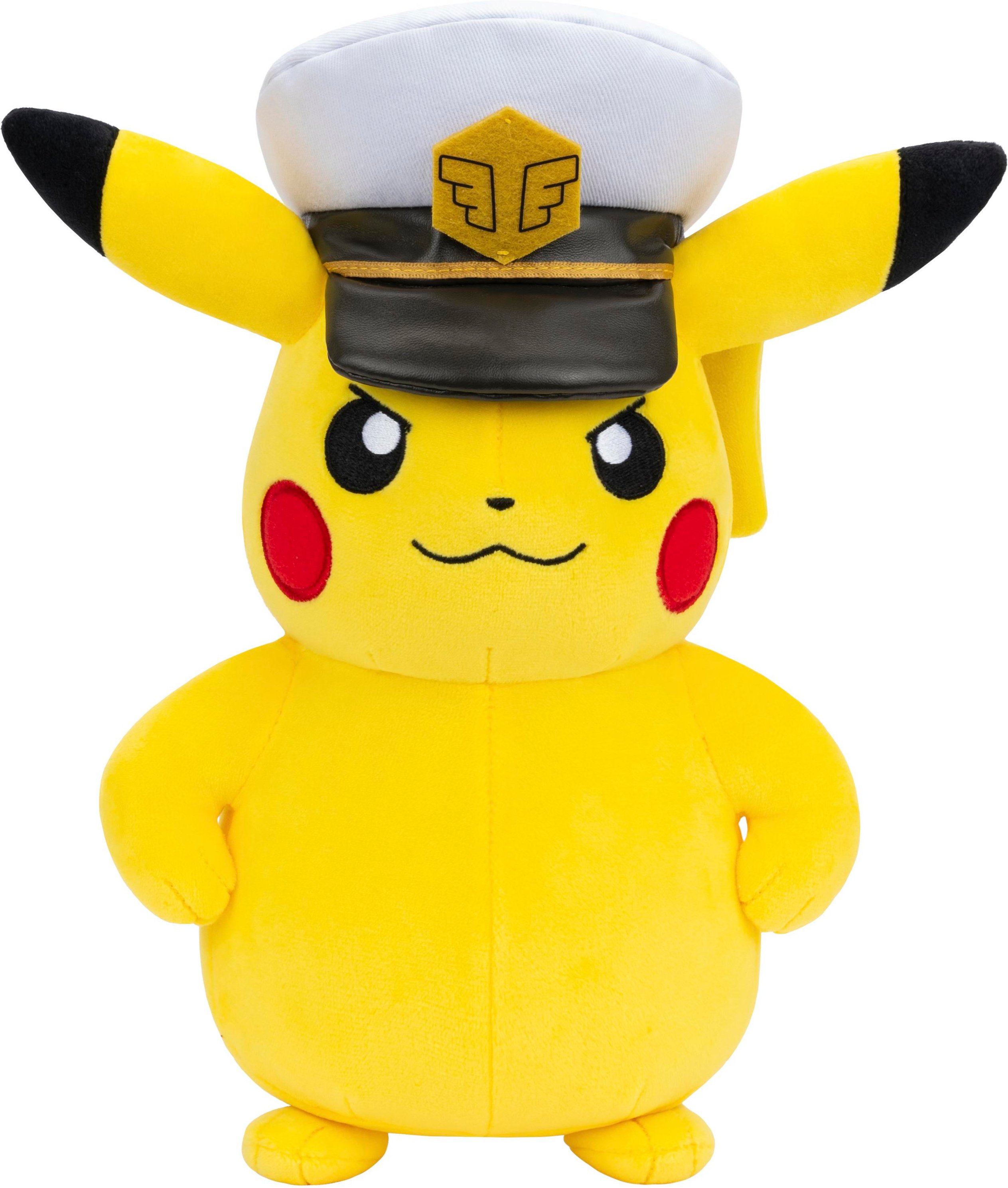 Pokémon - Captain Pikachu 20 cm Plüsch Kuscheltier