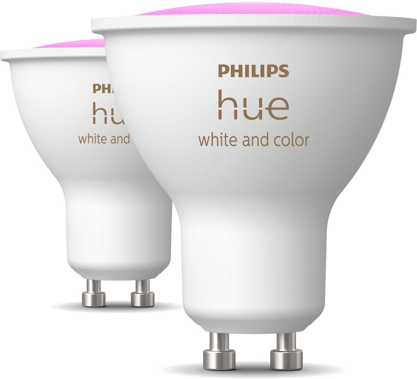 LED-Lampe "Ambience" GU10, Doppelpack, weiß (00227727)