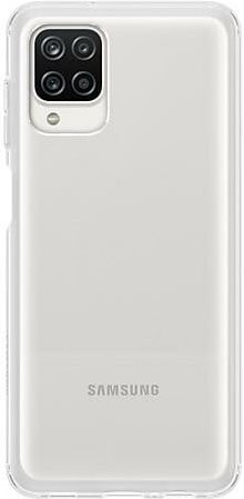 EF-QA125 Soft Clear Cover für Galaxy A12, Transparent Handyhülle