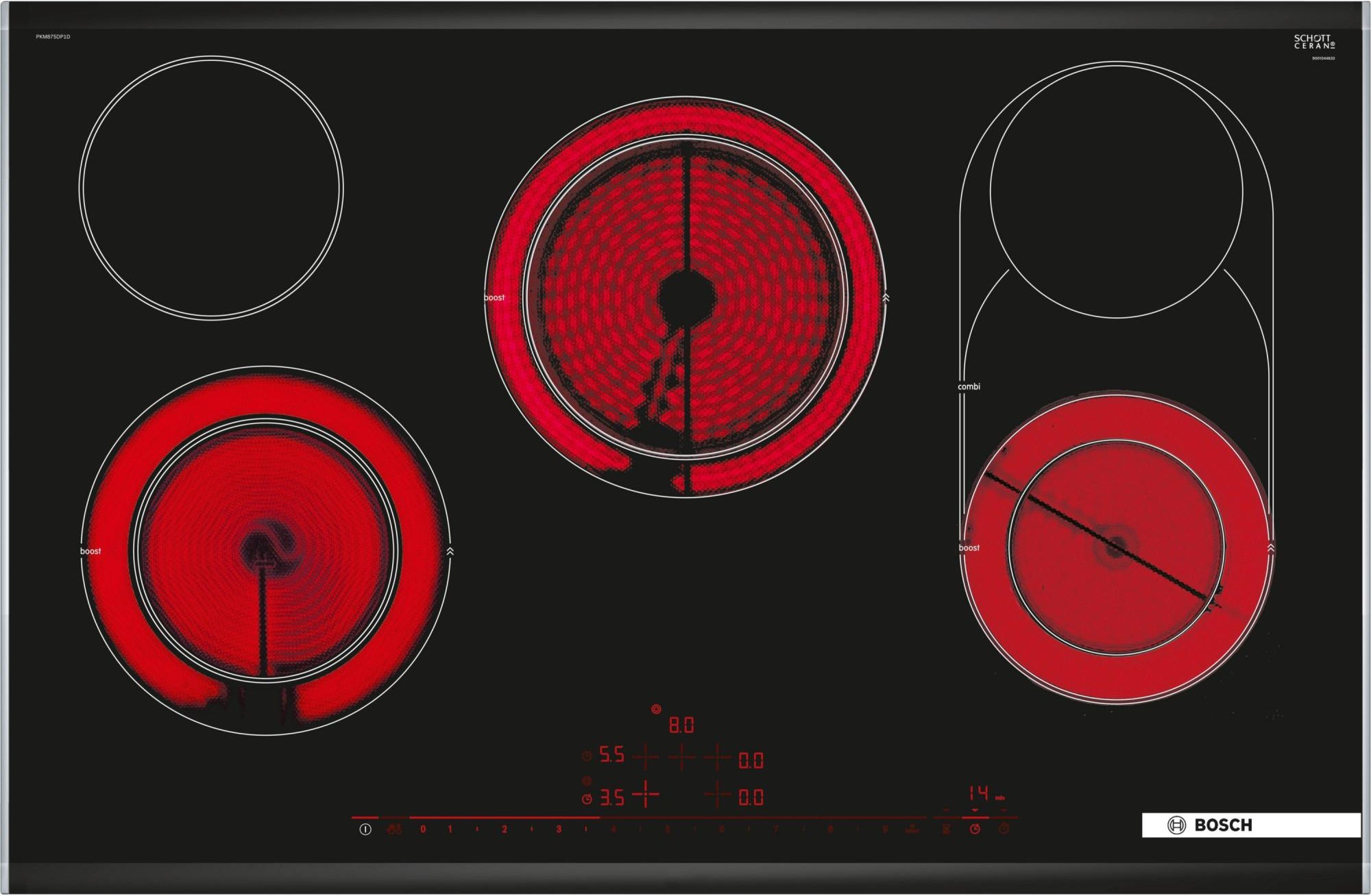 Thumbnail - Serie 8 PKM875DP1D Cerankochfeld (autark)