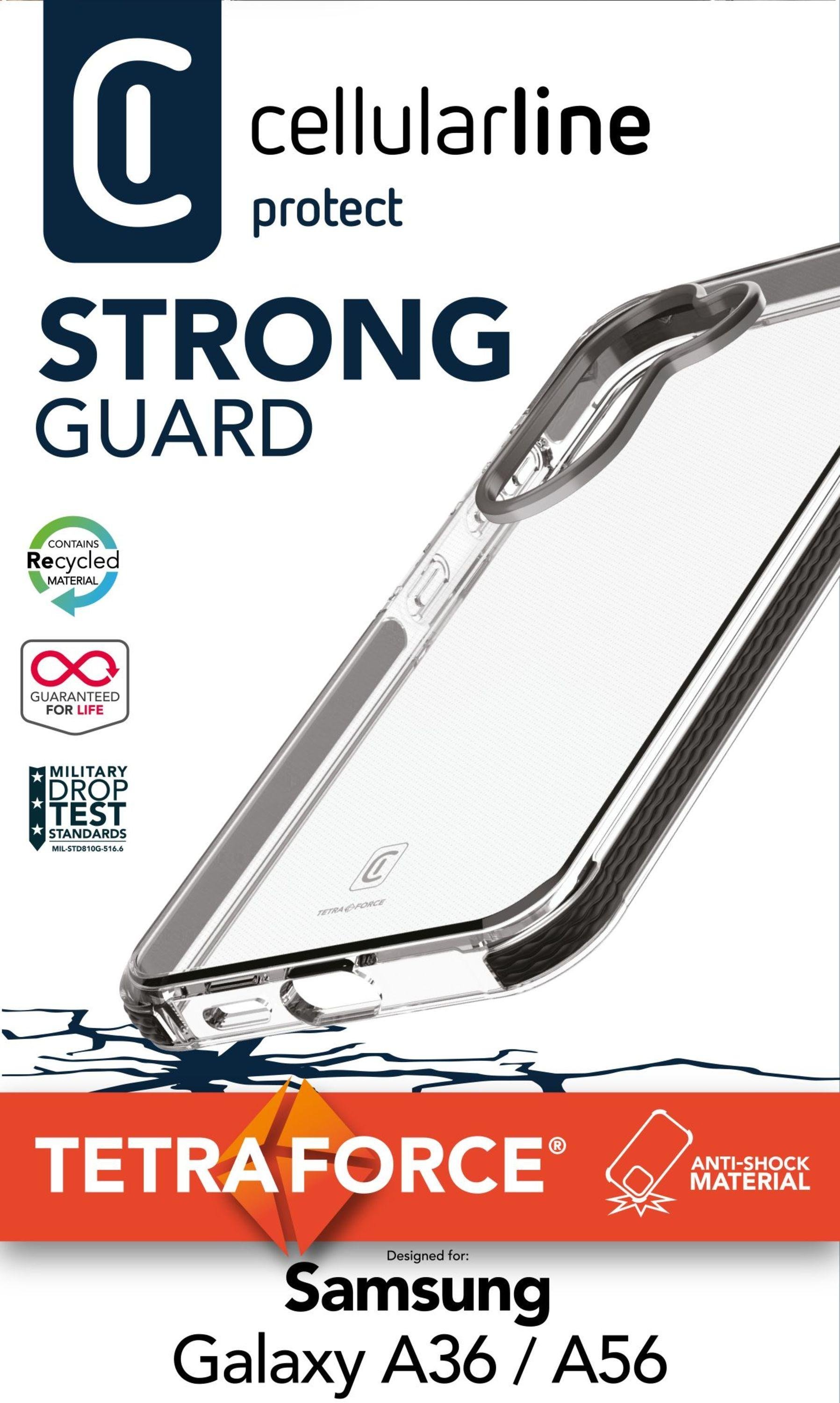 Hard Case Tetra Force Strong Guard für Samsung A36 5G/ A56 5G Clear (61075)