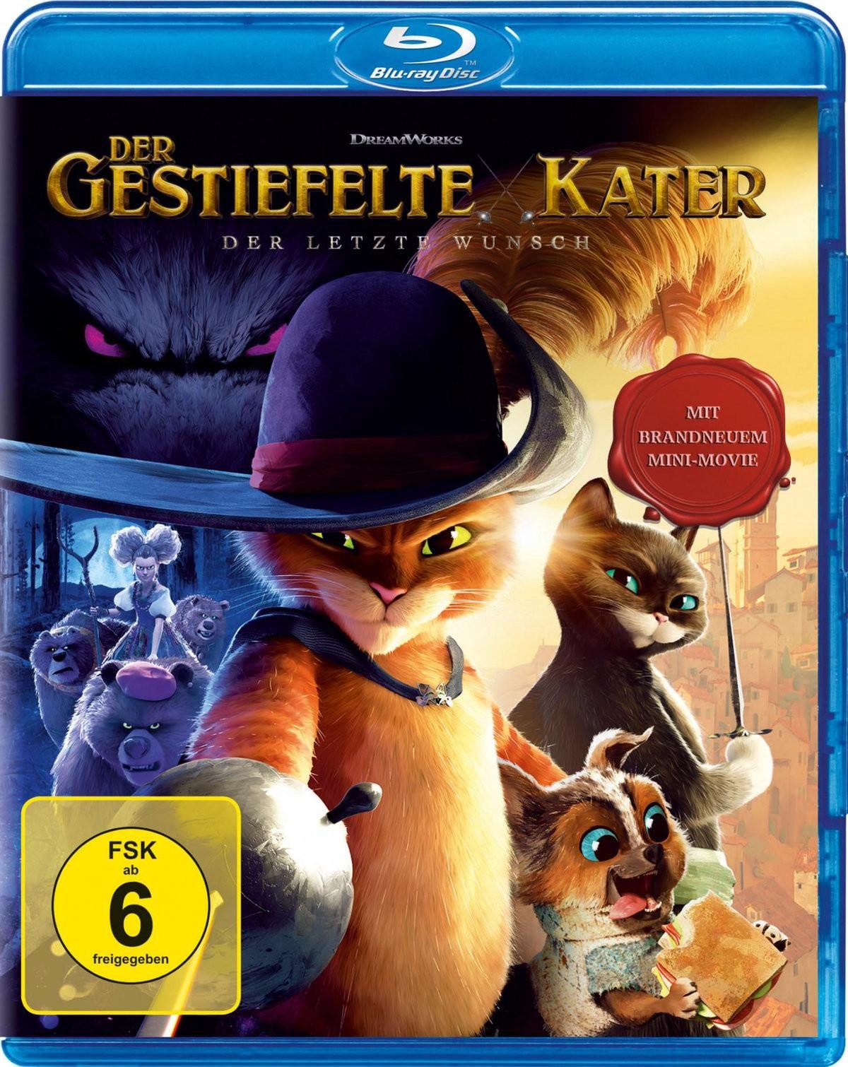 Blu-ray Der gestiefelte Kater: Der letzte Wunsch