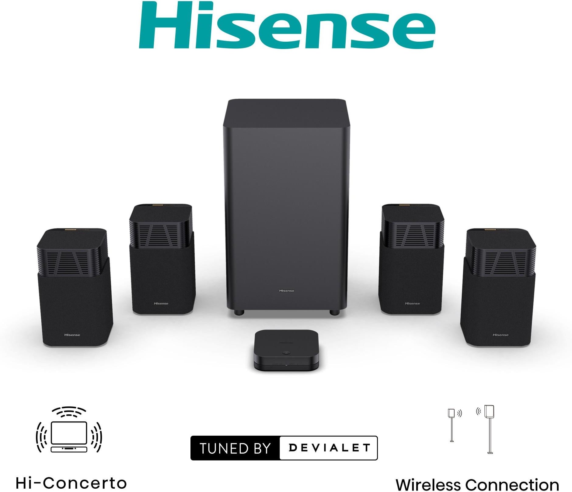 HT Saturn 4.1.2 CH Soundbar, 720 W, Dolby Atmos