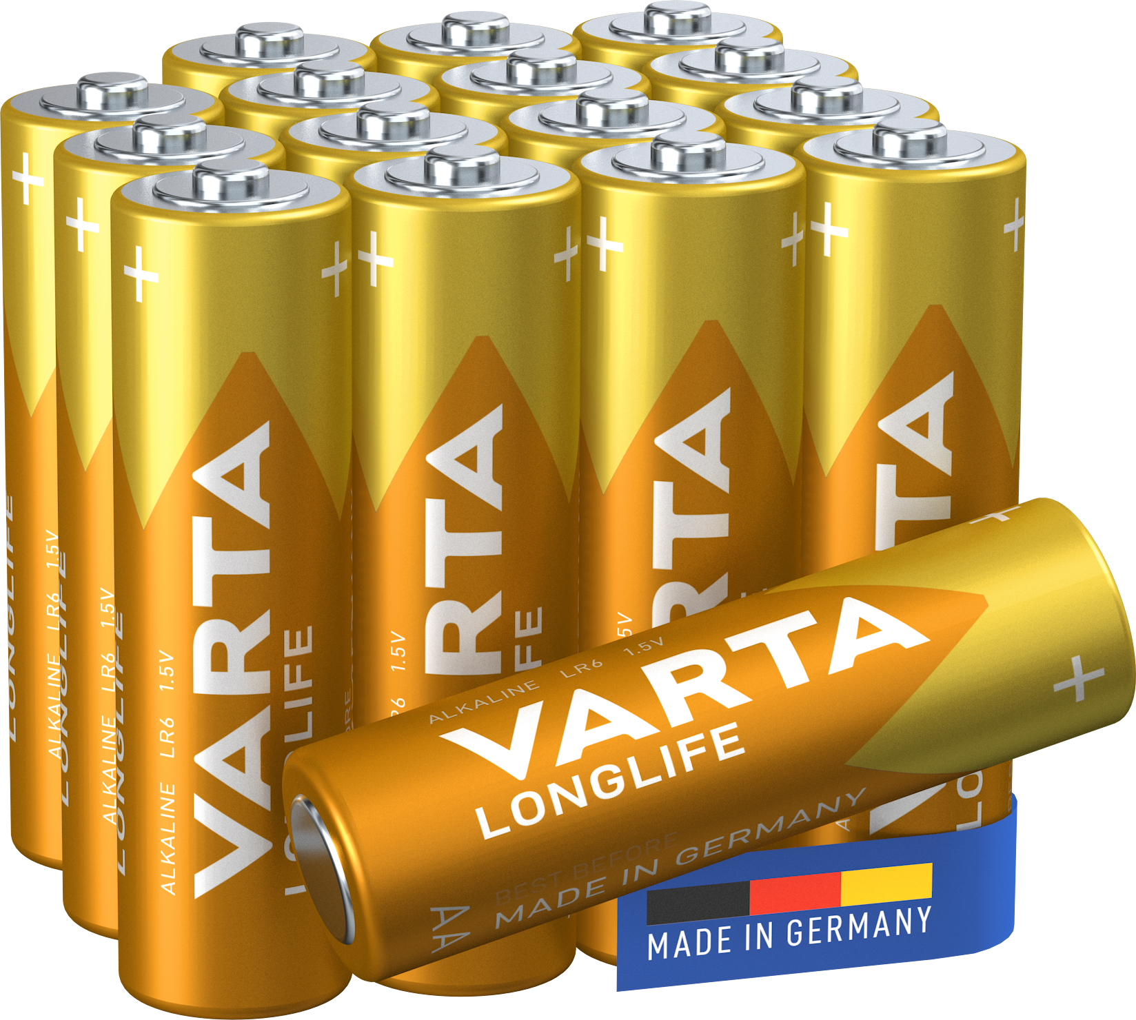 Batterien Longlife AA Blister 16er Blister