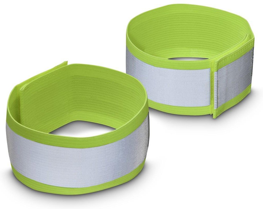 Reflektorband für Fahrradfahren, Joggen, elastisch, 2er-Set (00178146)