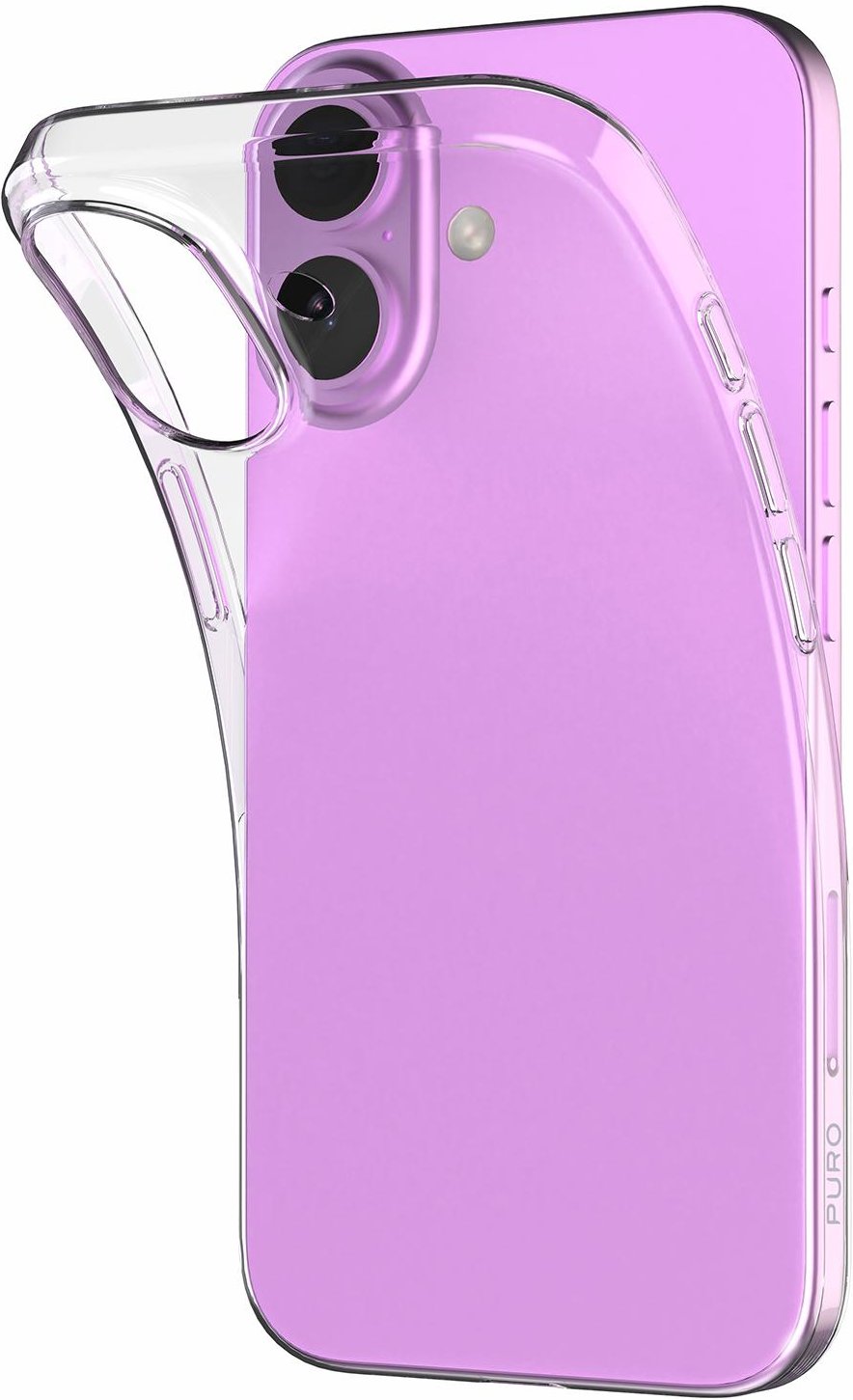Cover 03 NUDE for iPhone 16, Transparent