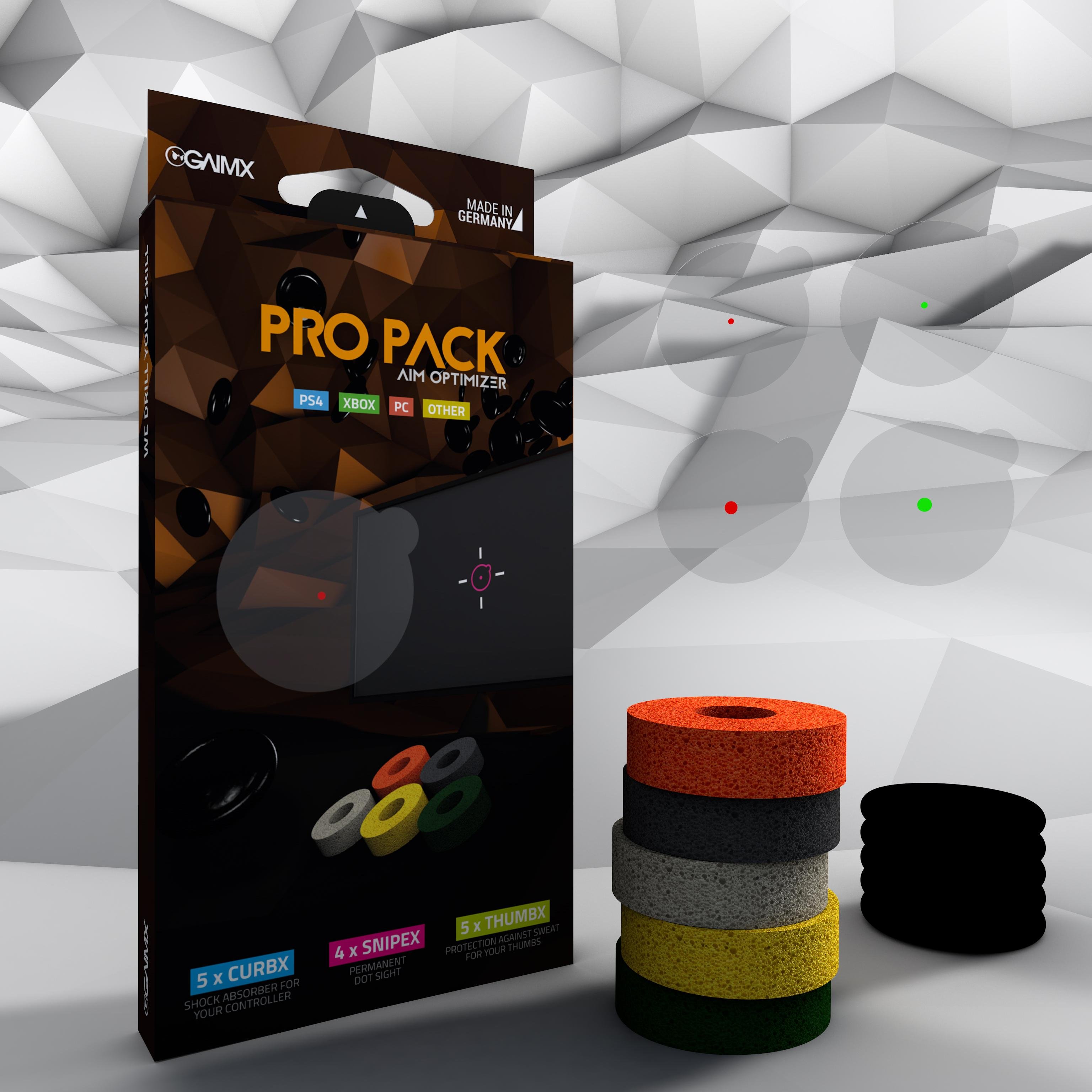 PRO-PACK inkl. SNIPEX, THUMX, CURBX Zielhilfe-Set