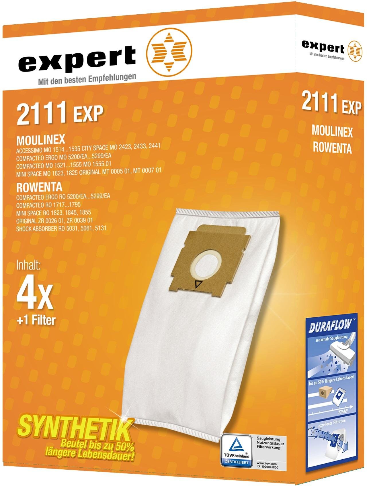 2111 EXP Staubsaugerbeutel