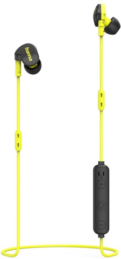 Bluetooth®-Kopfhörer "Freedom Athletics II", In-Ear, Mikrofon, Schwarz/Gelb (00184188)