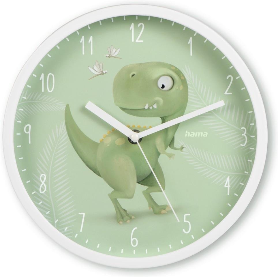 Kinder-Wanduhr "Cebu", ohne Ticken, für Kinderzimmer, analog, Ø 25 cm (00185897)