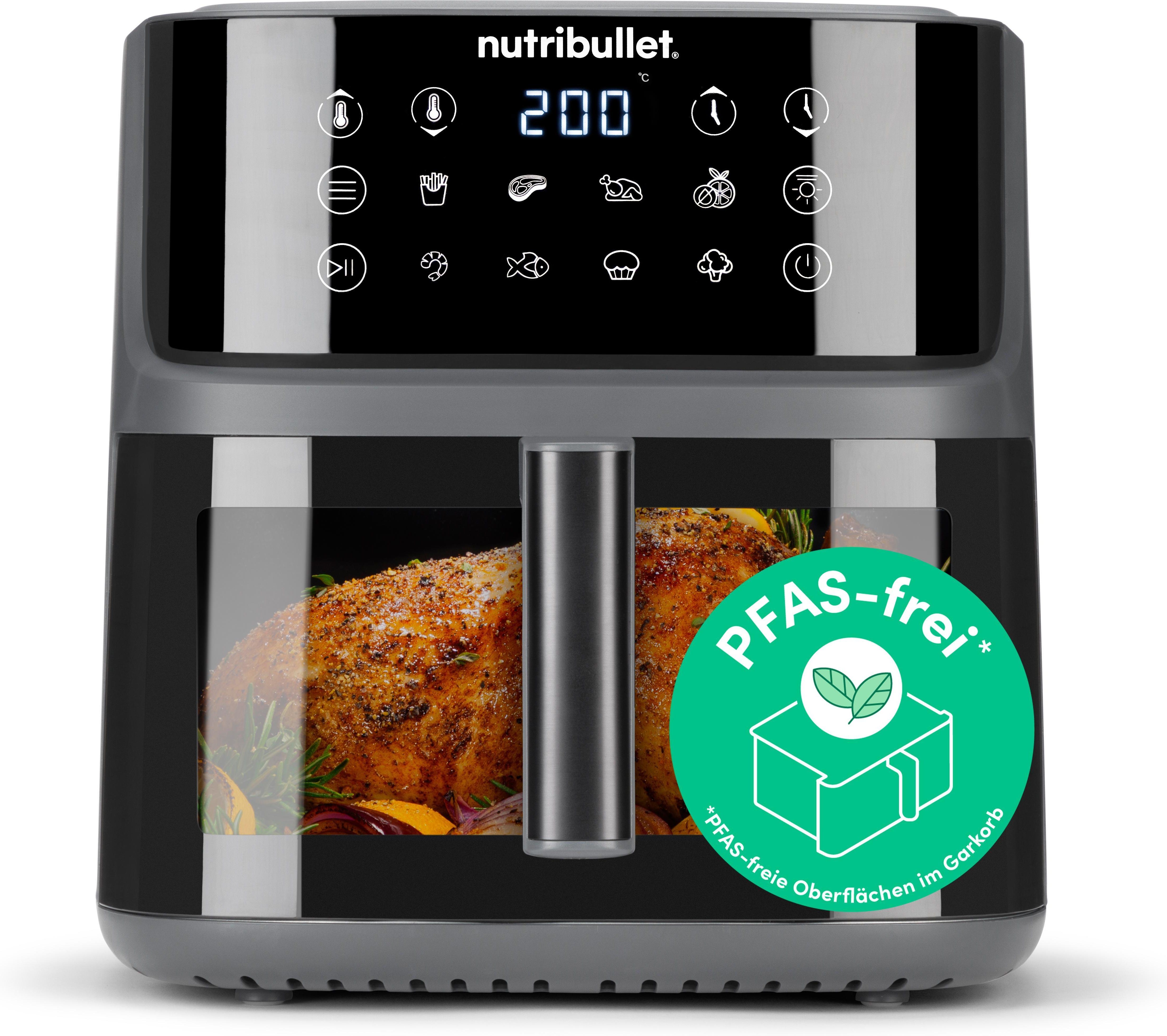 NBA0811DG Crisplite Vision Heißluftfritteuse