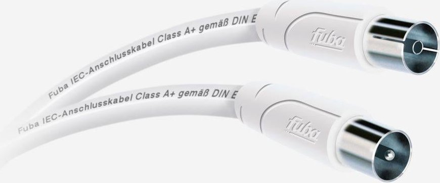 AKK 300 Koaxialkabel mit IEC-Stecker und IEC-Buchse