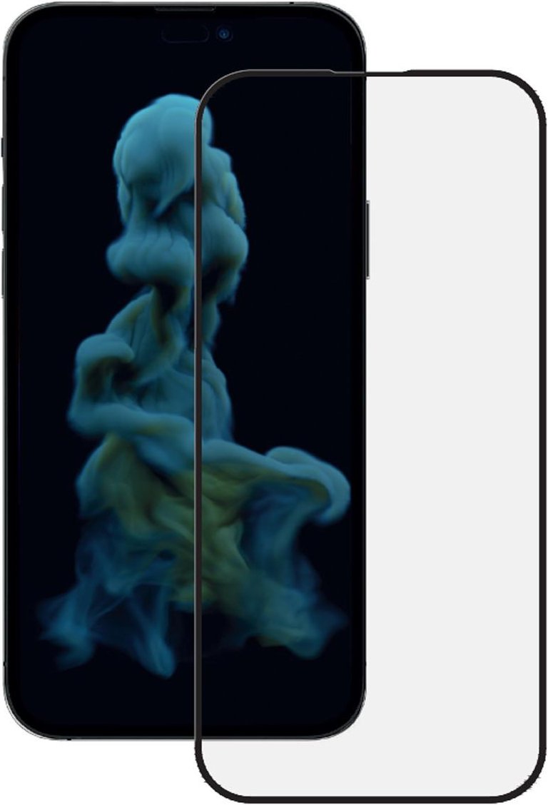 Full Screen Displayschutzglas für iPhone 14 Pro Max, transparent (63492)