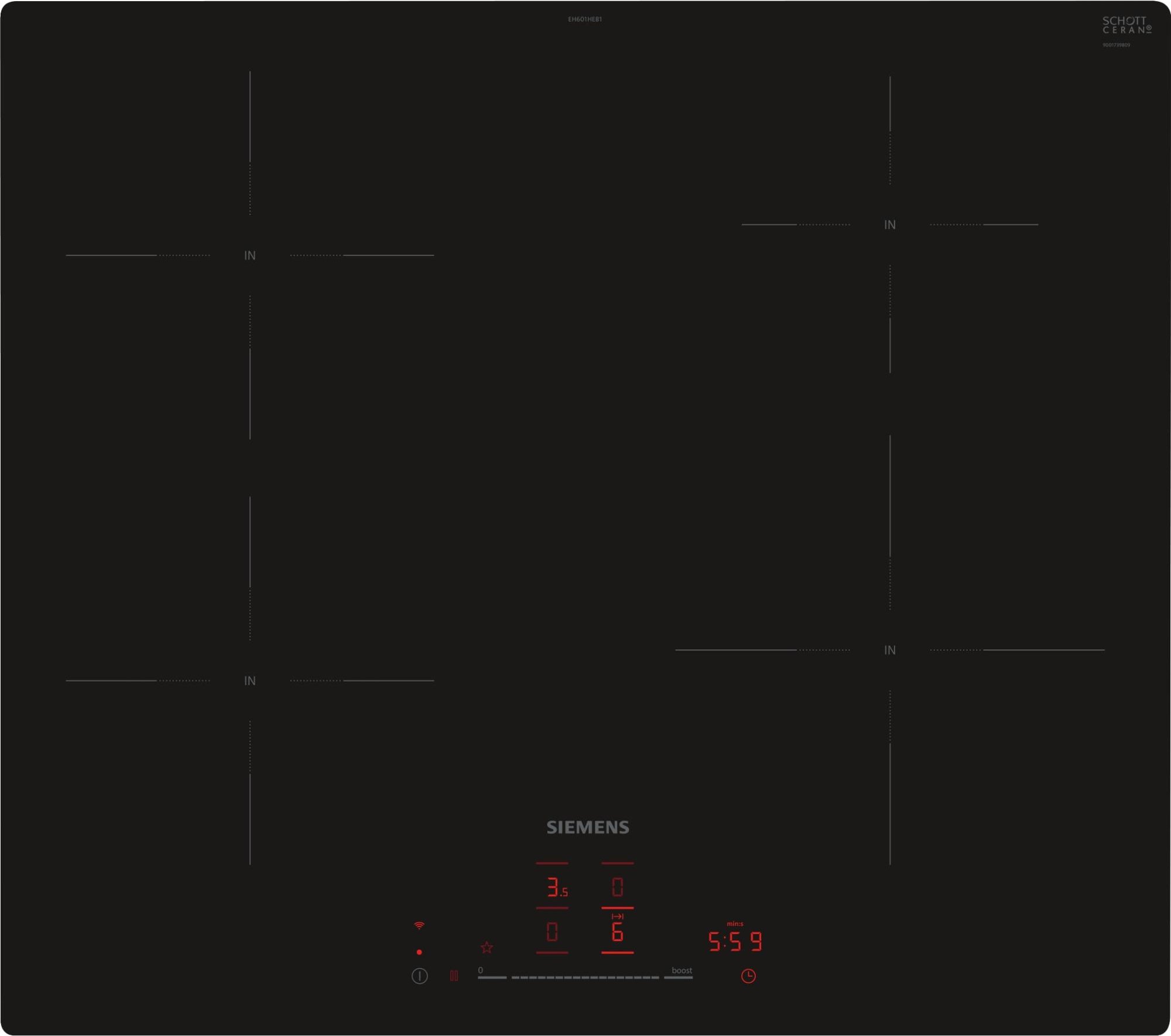 EH601HEB1E iQ100 Induktionskochfeld (autark)