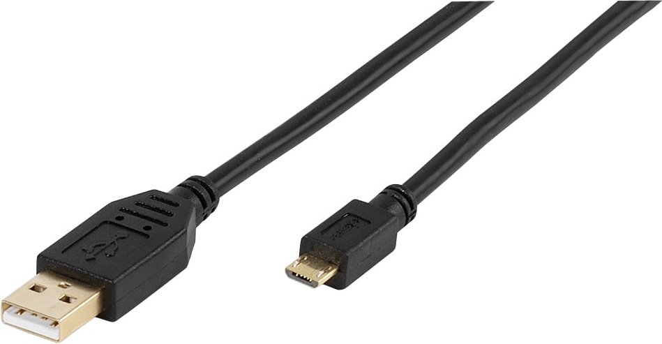 Hochwertiges USB 2.0 zertifiziertes Verbindungskabel, 1,8m (45217)