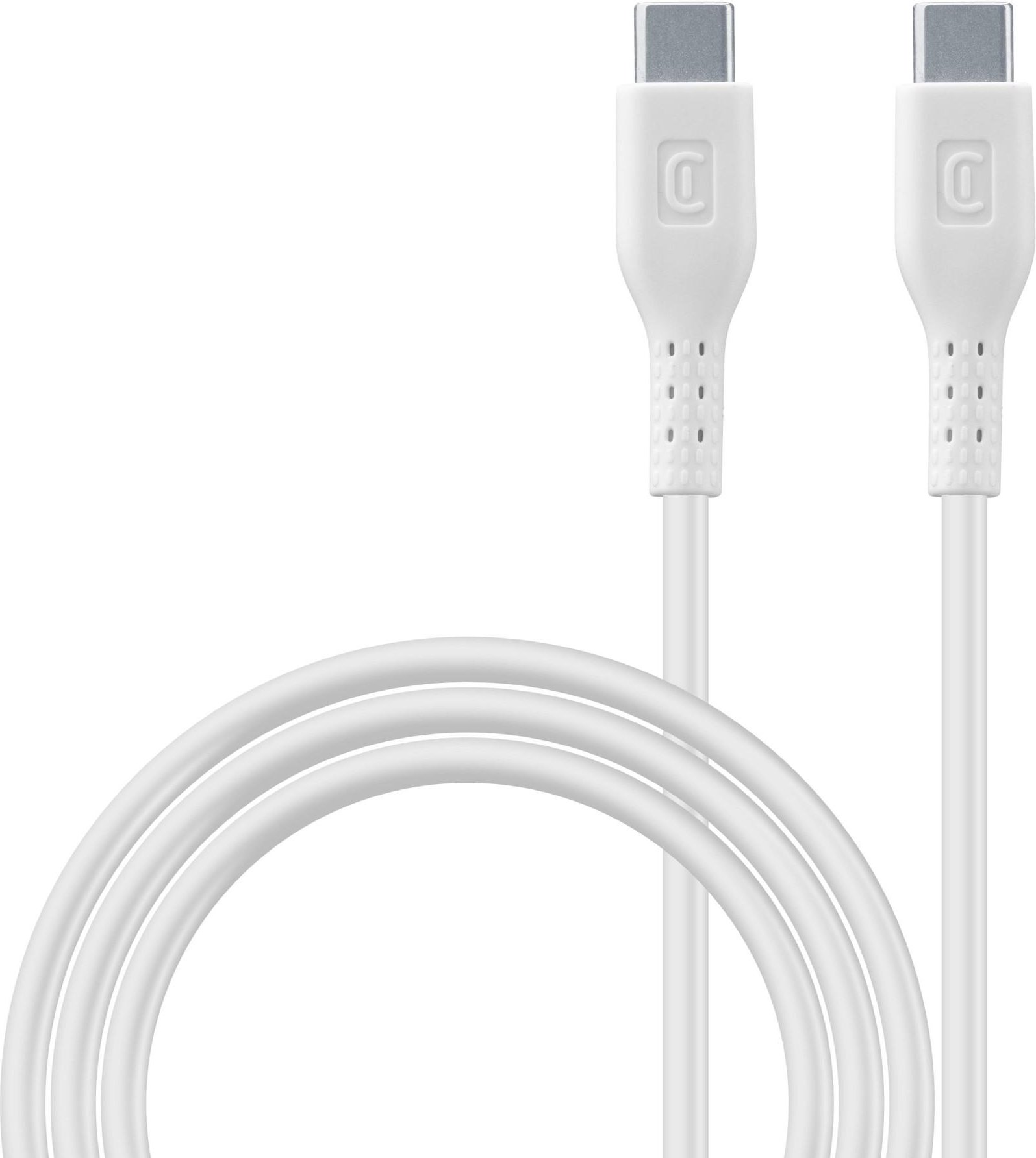 5A 100W Fast Charging Cable 2m USB Typ-C/ Typ-C White (61283)