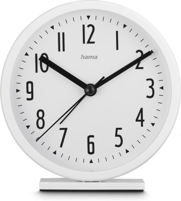 Wecker "Skye", ohne Ticken, Weiß (00222212)